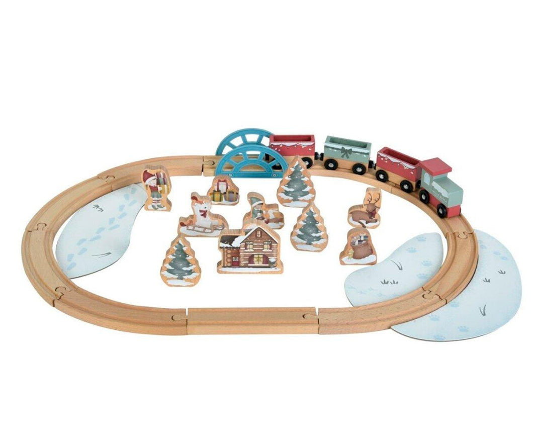 Sistema de tren de Navidad