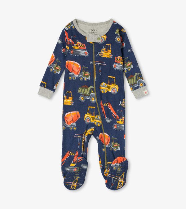 Pijama bebé Construction Trucks